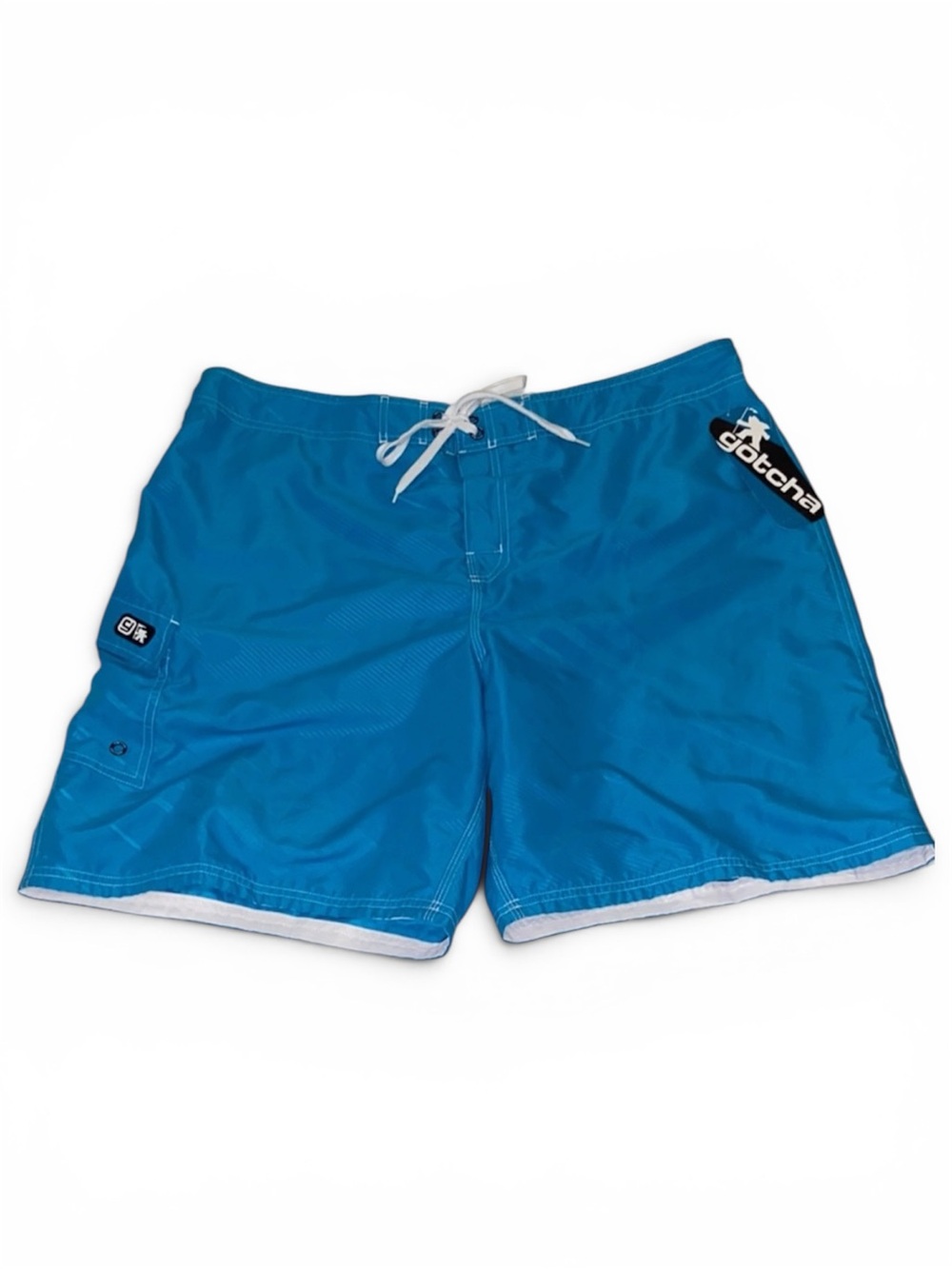Gotcha Men's XXL Blue Swim Shorts Board Shorts NWT